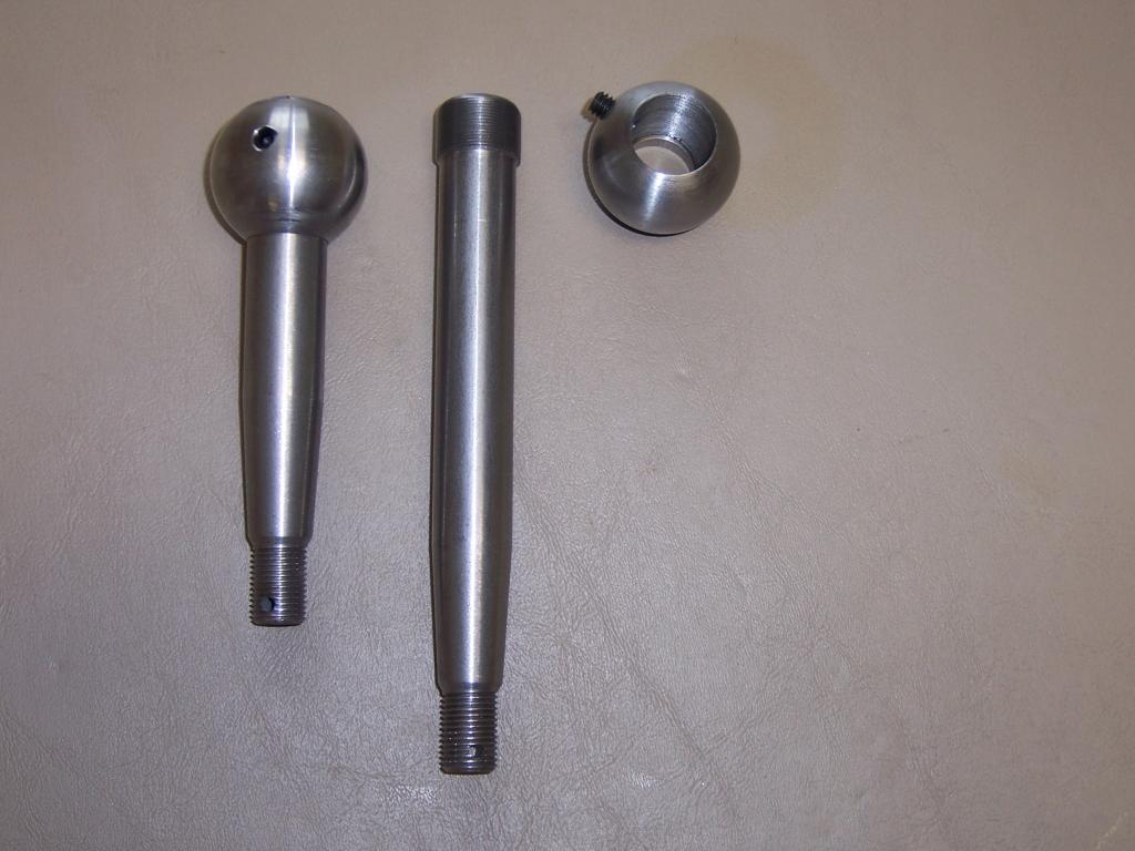 Adjustable Height Upper Ball Joint Balls and Pins Right Foot